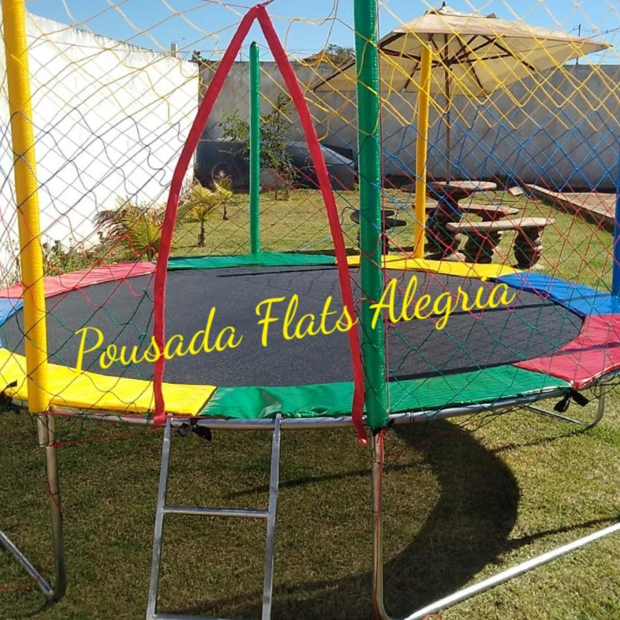 Pousada Flats Alegria Piscina Climatizada Olímpia Eksteriør billede